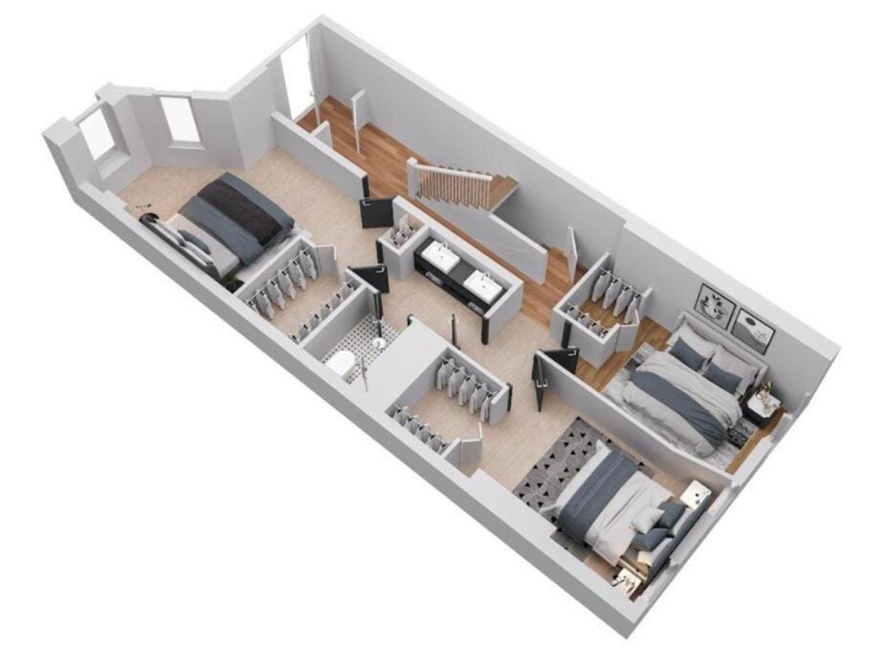 Renovated 3br With Private Backyard In Bed-stuy Apartamento
